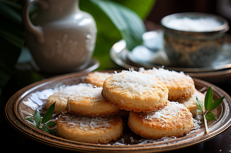 2 INGREDIENT KETO COCONUT COOKIES