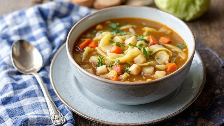 Easy Cabbage Soup Recipe