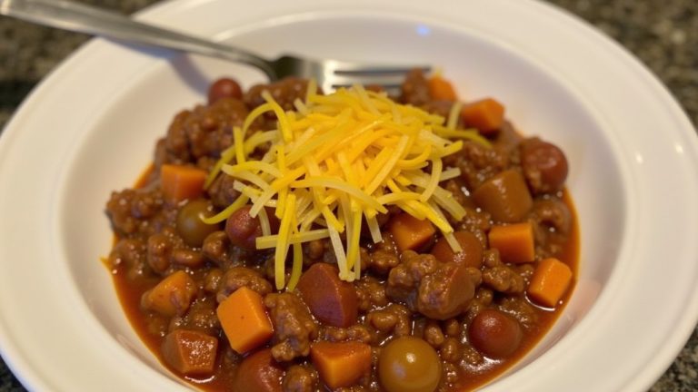 Sweet Potato Ground Turkey Chili