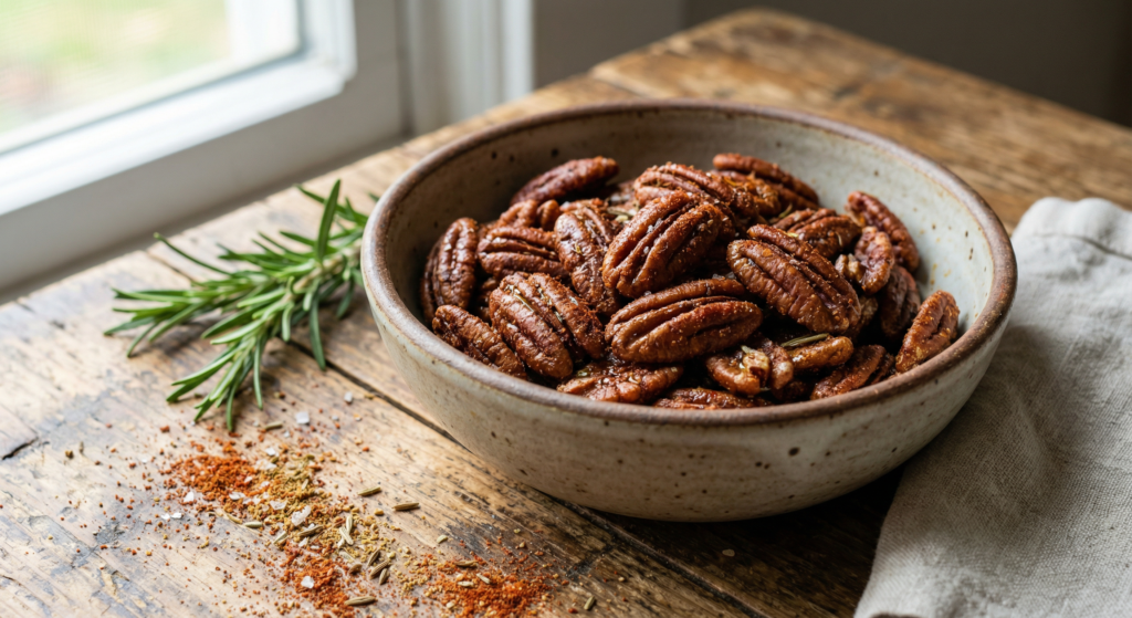 Savory Spiced Pecans